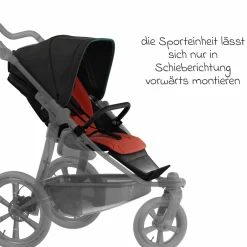 Sport-Einheit XXL Sportsitz für Mono 3/4 & Pro - Anthrazit - Kollektion 2025