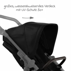 Sport-Einheit XXL Sportsitz für Mono 3/4 & Pro - Schwarz - Kollektion 2025