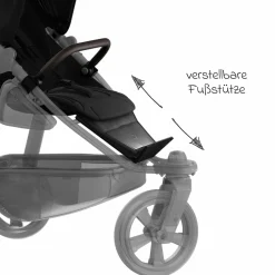 Sport-Einheit XXL Sportsitz für Mono 3/4 & Pro - Schwarz - Kollektion 2025