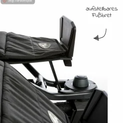 Sportsitz (1 x XXL-Komfort-Sitz) für Duo 2 für Kinder bis 45 kg - Premium Grau - Kollektion 2025