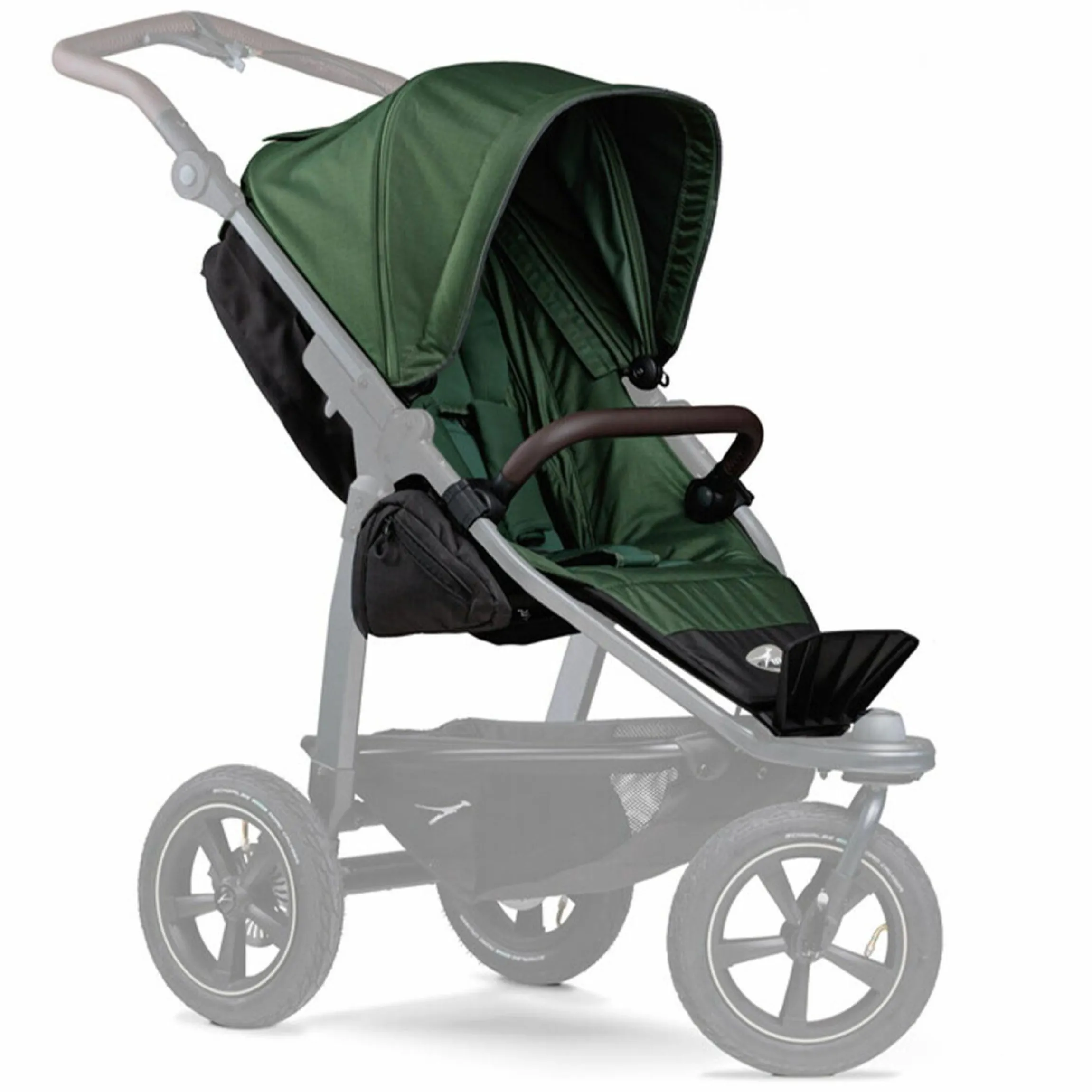 Sportsitz für Mono 2 XXL Komfort-Sitz für Kinder bis 34 kg - Olive