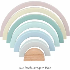 Stapelspiel Regenbogen