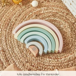 Stapelspiel Regenbogen