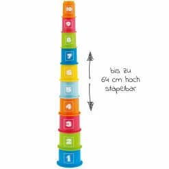 Stapelspiel Zahlenturm
