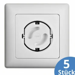 Steckdosenkappe 5er Pack - Weiß
