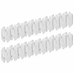 Steckdosenschutz 20er Pack zum Kleben - Weiß