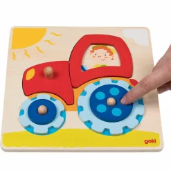 Steckpuzzle Traktor - 6 Teile