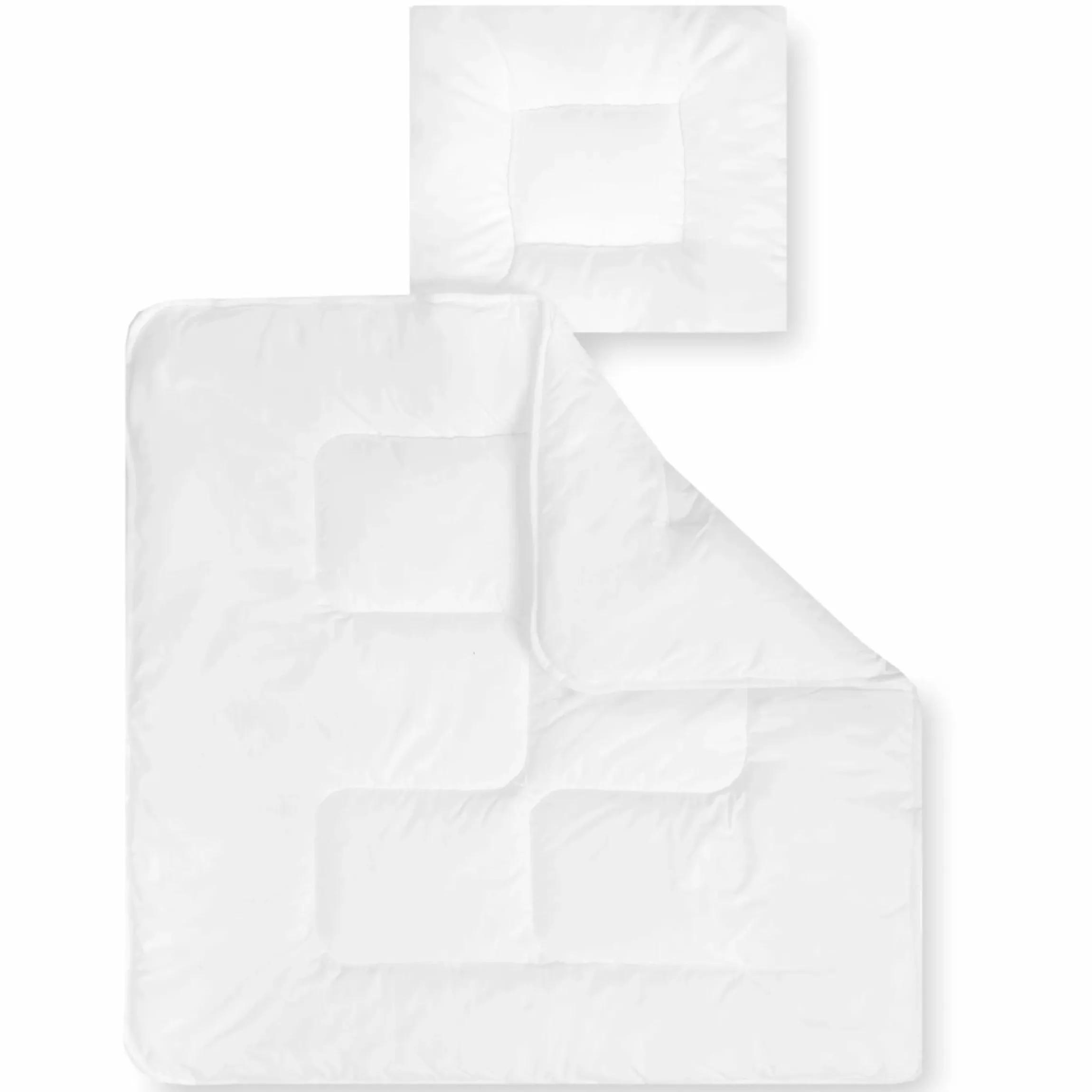 Steppbett-Set Basic 80 x 80 cm + 35 x 40 cm