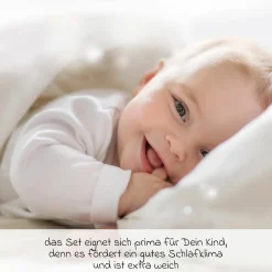 Steppbett-Set Basic 80 x 80 cm + 35 x 40 cm