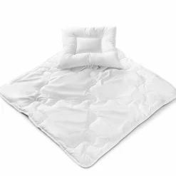 Steppbett-Set Premium Complete 80 x 80 + 35 x 40 cm - Weiß