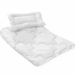 Steppbett-Set Premium Complete 100 x 135 + 40 x 60 cm - Weiß