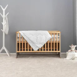 Steppbett-Set Premium Complete 100 x 135 + 40 x 60 cm - Weiß