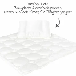 Steppbett-Set Vier Jahreszeiten TENCEL™ 80 x 80 cm + 35 x 40 cm