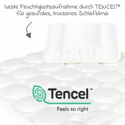 Steppbett-Set Vier Jahreszeiten TENCEL™ 80 x 80 cm + 35 x 40 cm