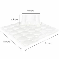 Steppbett-Set Vier Jahreszeiten TENCEL™ 80 x 80 cm + 35 x 40 cm