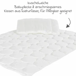 Steppbett-Set Vier Jahreszeiten TENCEL™ 100 x 135 cm + 40 x 60 cm