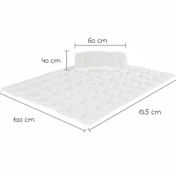 Steppbett-Set Vier Jahreszeiten TENCEL™ 100 x 135 cm + 40 x 60 cm