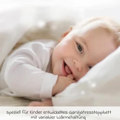 Steppbett-Set Vier Jahreszeiten 100 x 135 cm + 40 x 60 cm