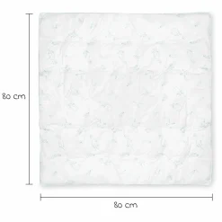 Steppdecke Daunen 80 x 80 cm