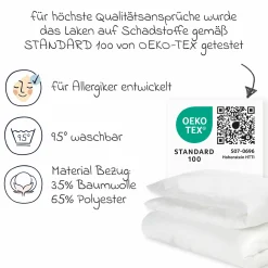 Steppdecke Hygiena 80 x 80 cm
