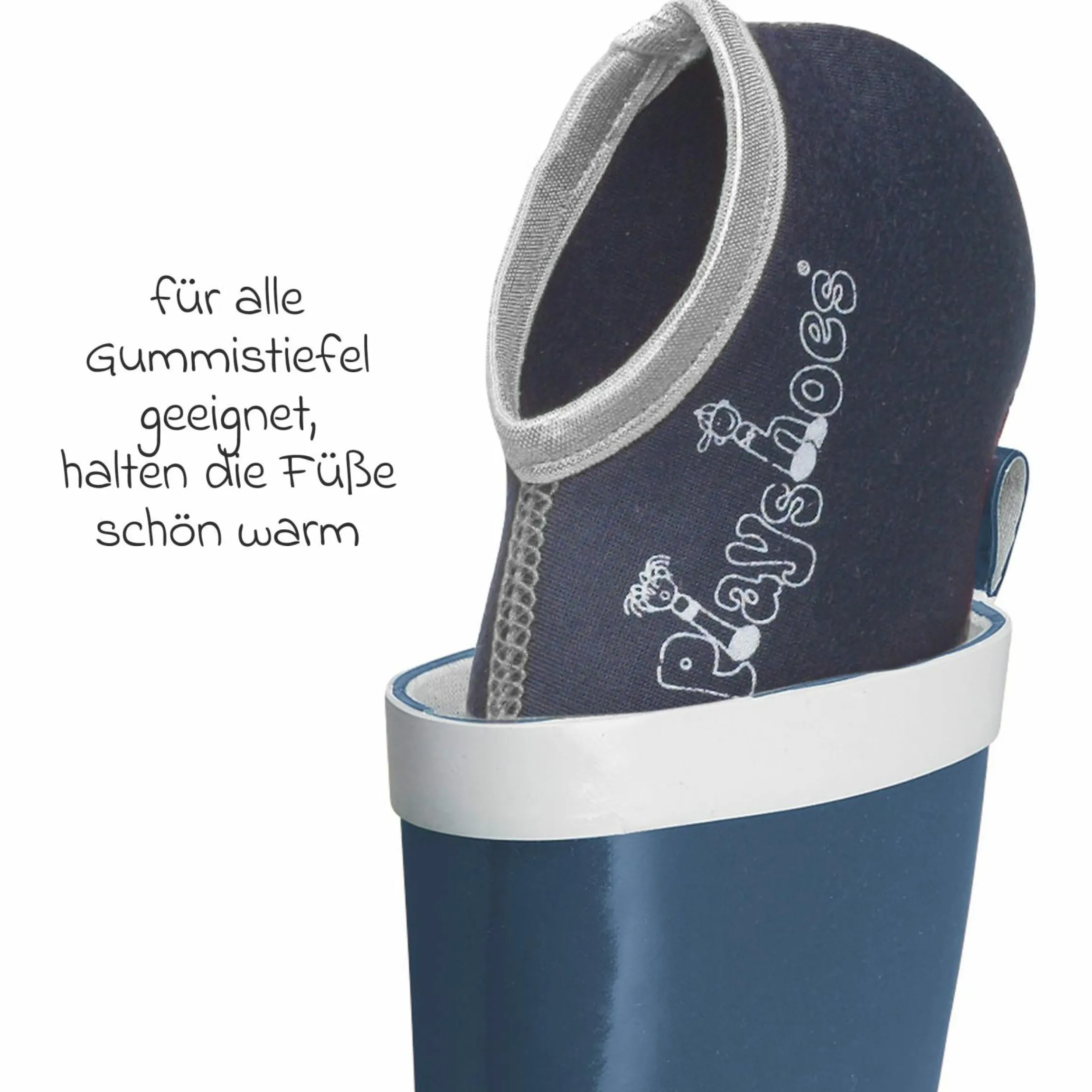 Stiefelsocken - Marine - Gr. 22/23