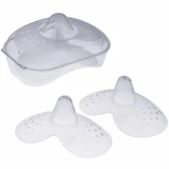 Stillhütchen 2er Pack mit Aufbewahrungsbox - Gr. L