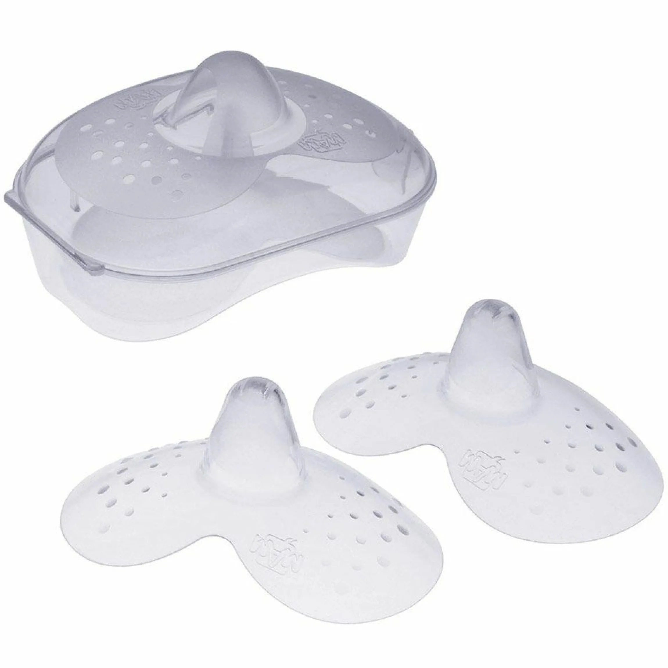 Stillhütchen 2er Pack mit Aufbewahrungsbox - Gr. L