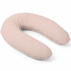 Stillkissen Buddy - mit Mikroperlen-Füllung inkl. Organic Cotton Bezug 180 cm - Cloudy Pink