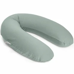 Stillkissen Buddy - mit Mikroperlen-Füllung inkl. Organic Cotton Bezug 180 cm - Tetra Green