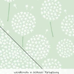 Stillkissen Das Original mit Mikroperlen-Füllung inkl. Bezug 190 cm - Pusteblume - Zartgrün