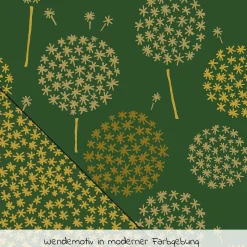 Stillkissen Das Original mit Dinkelspelz-Füllung inkl. Bezug 190 cm - Pusteblume - Dunkelgrün