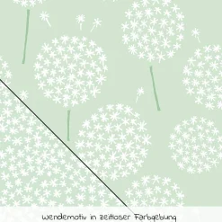 Stillkissen Das Original mit Dinkelspelz-Füllung inkl. Bezug 190 cm - Pusteblume - Zartgrün