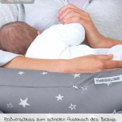Stillkissen Das Original mit Mikroperlen-Füllung inkl. Bezug 190 cm - Vögelchen flieg