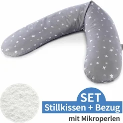 Stillkissen Das Original mit Mikroperlen-Füllung inkl. Bezug 190 cm - Sternenhimmel
