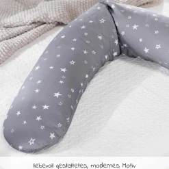 Stillkissen Das Original mit Mikroperlen-Füllung inkl. Bezug 190 cm - Sternenhimmel