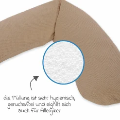Stillkissen Das Original mit Mikroperlen-Füllung inkl. Bezug Feinstrick 190 cm - Savannah