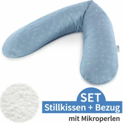 Stillkissen Das Original mit Mikroperlen-Füllung inkl. Bezug 190 cm - Kolibris