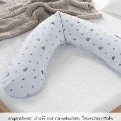 Stillkissen Das Original mit Mikroperlen-Füllung inkl. Bezug 190 cm - Sweetheart