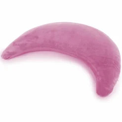 Stillkissen Der Plüschmond mit Mikroperlen-Füllung 140 cm - Malve