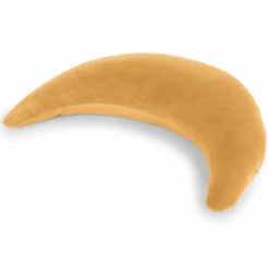 Stillkissen Der Plüschmond mit Mikroperlen-Füllung 140 cm - Bernstein