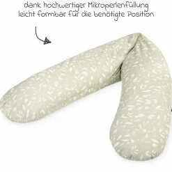 Stillkissen Jersey Mikroperlen-Füllung inkl. Bezug 190 cm - Tropic