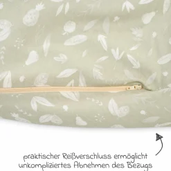 Stillkissen Jersey Mikroperlen-Füllung inkl. Bezug 190 cm - Tropic