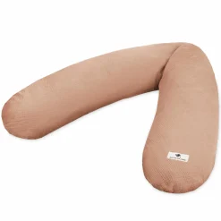 Stillkissen Mikroperlen-Füllung inkl. Bezug 190 cm - Musselin - Dune