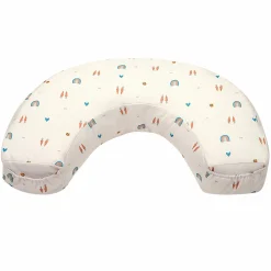 Stillkissen mit Tasche am Jersey-Bezug 124 cm - Rainbow - Ecru - Kollektion 2024