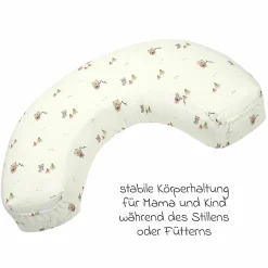 Stillkissen mit Tasche am Jersey-Bezug 124 cm - TwoFriends - Nature - Kollektion 2024