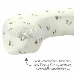 Stillkissen mit Tasche am Jersey-Bezug 124 cm - TwoFriends - Nature - Kollektion 2024