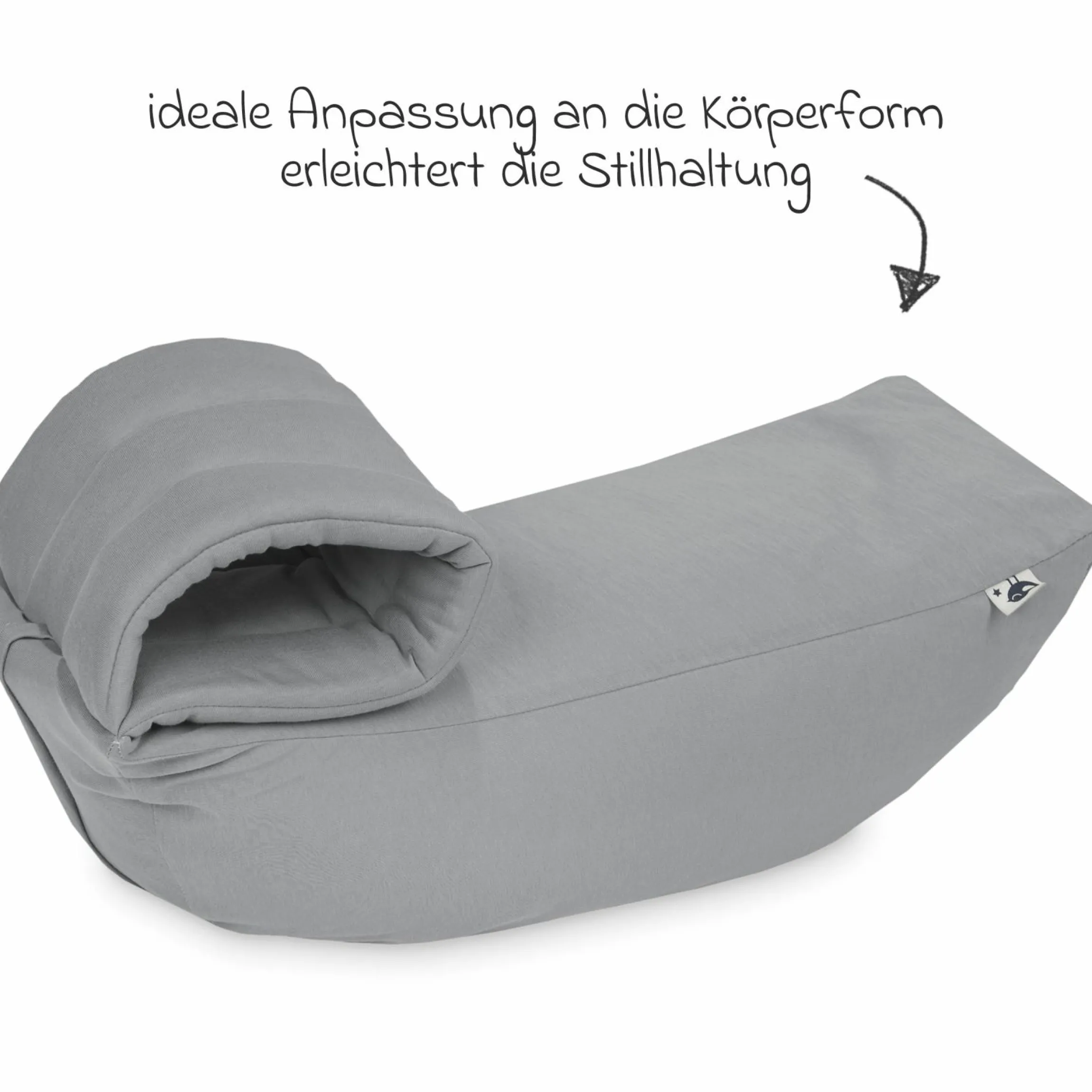 Stillkissen Move mit gepolsteter Armschlaufe - Stone