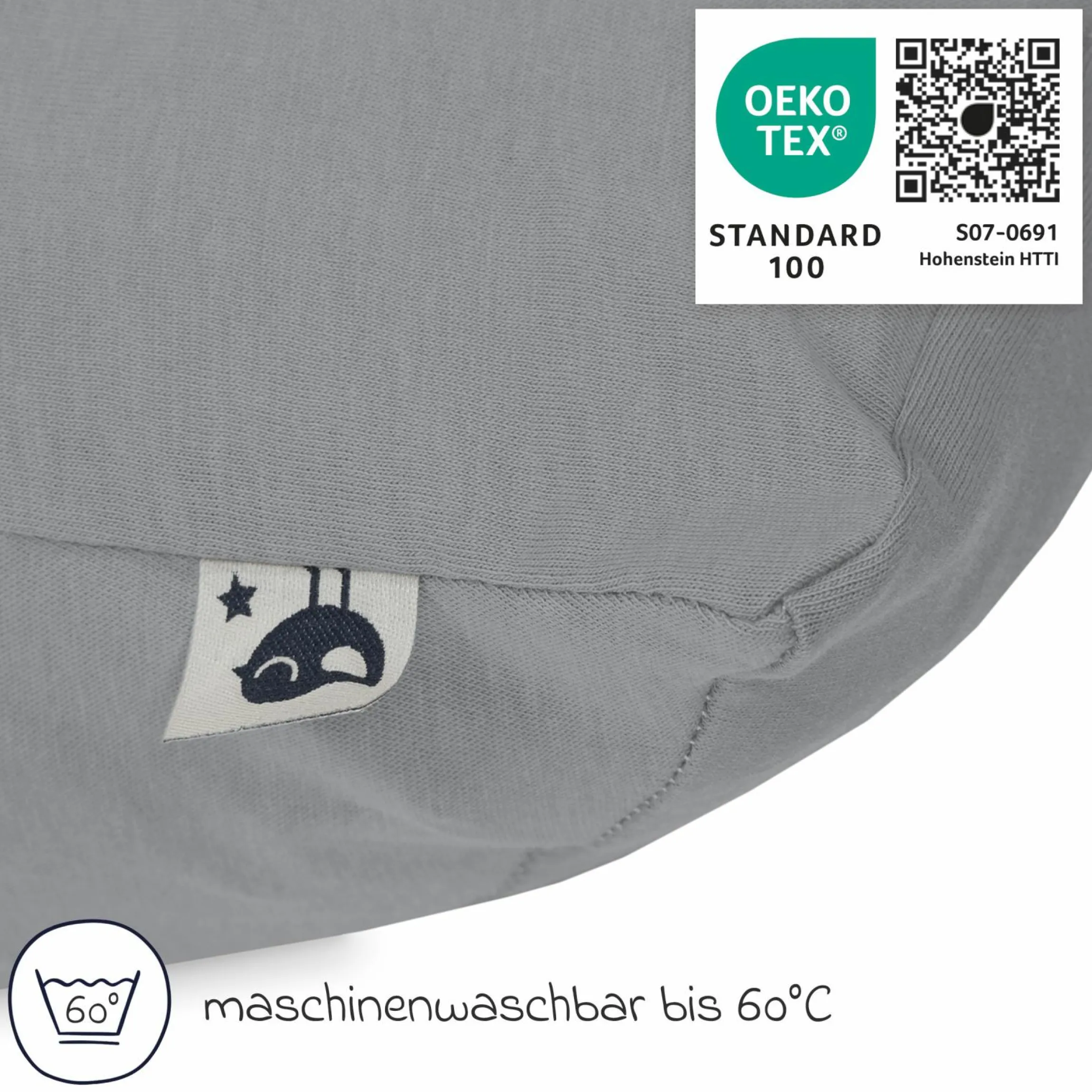 Stillkissen Move mit gepolsteter Armschlaufe - Stone