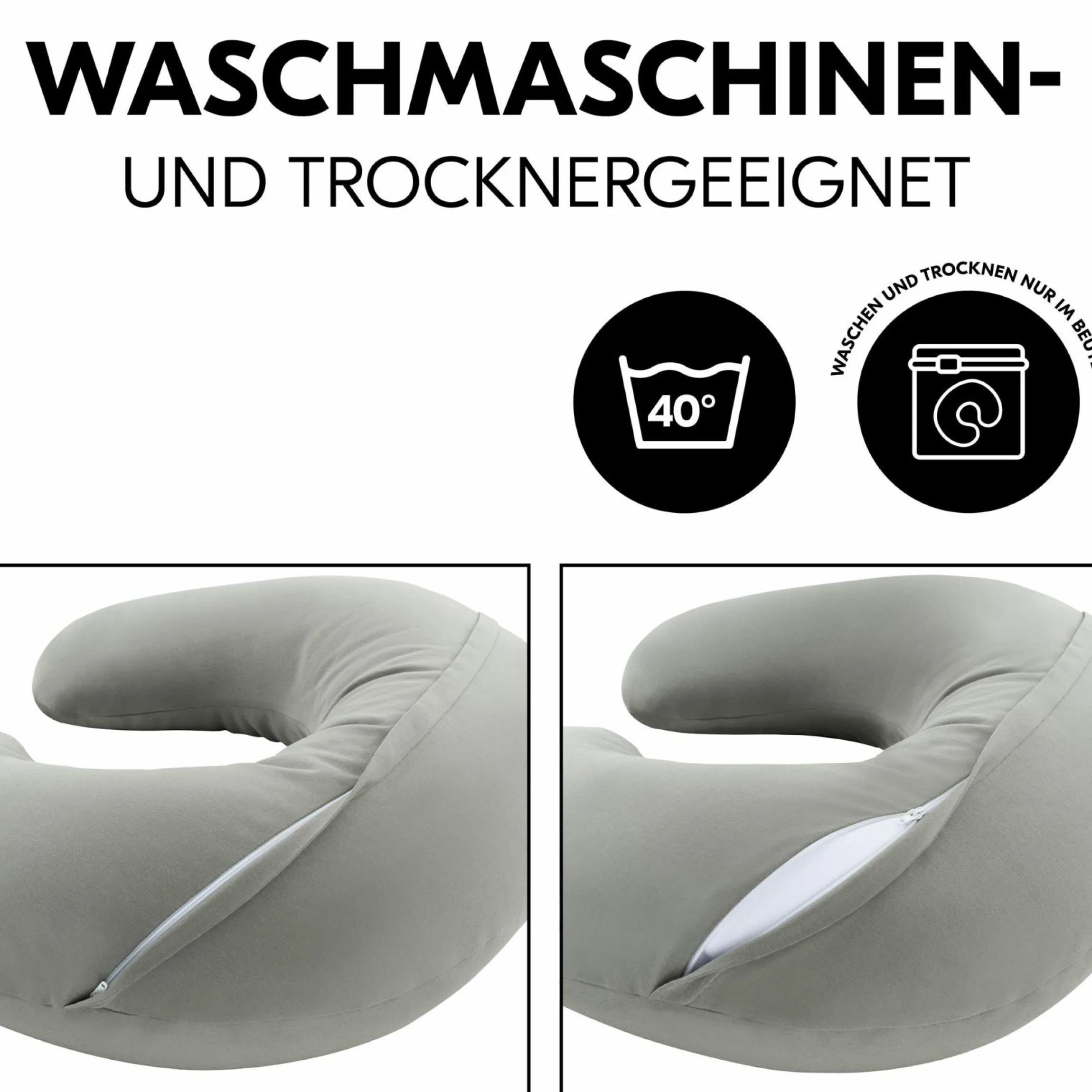 Stillkissen und Stillhilfe - Nurse N Feed - Anthracite