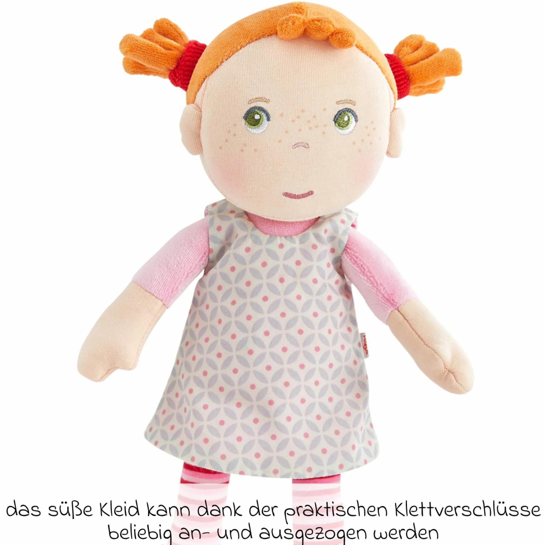 Stoffpuppe / Kuschelpuppe 25 cm - Roya